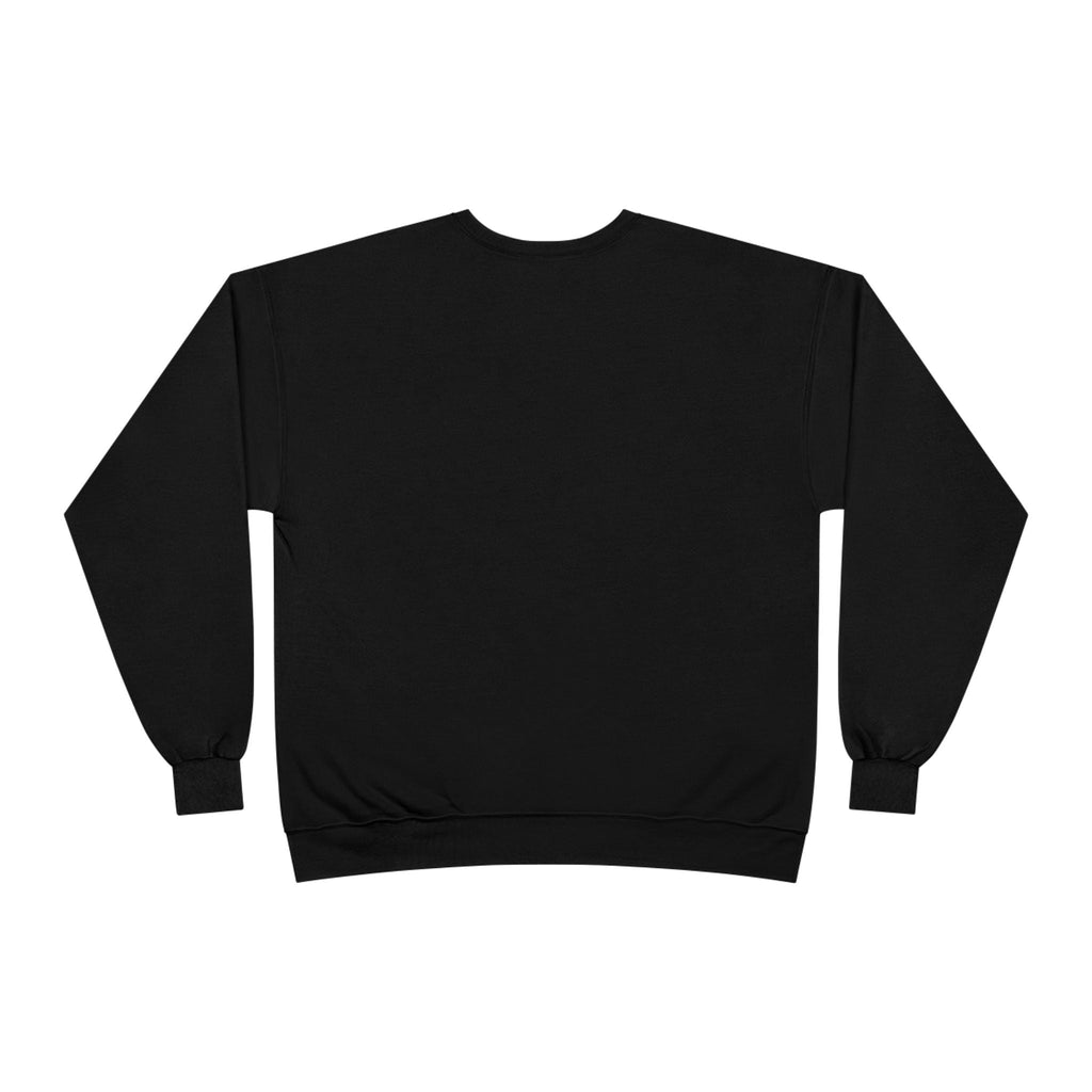 Jesus Crown Crewneck Sweatshirt — Gold Script Inspirational Pullover