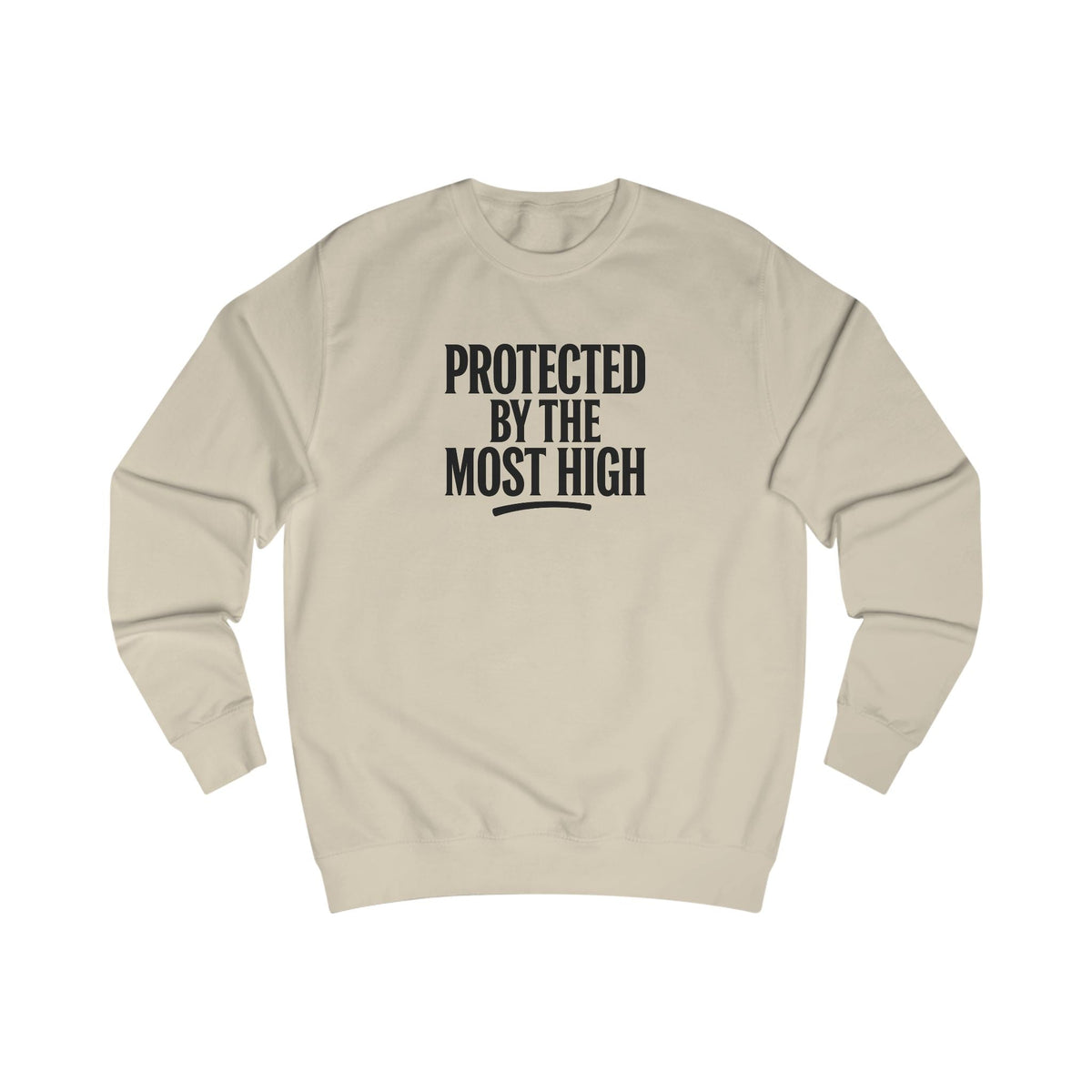 Protected By The Most High Sweatshirt — Psalm 91 Inspirational Crewneck