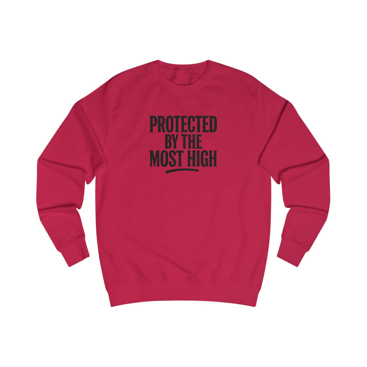 Protected By The Most High Sweatshirt — Psalm 91 Inspirational Crewneck