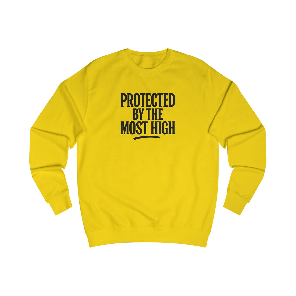 Protected By The Most High Sweatshirt — Psalm 91 Inspirational Crewneck