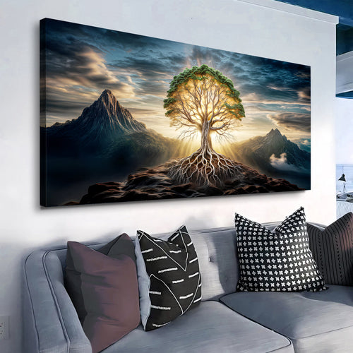 Burning Bush — Scripture Wall Art | Christian Home Decor