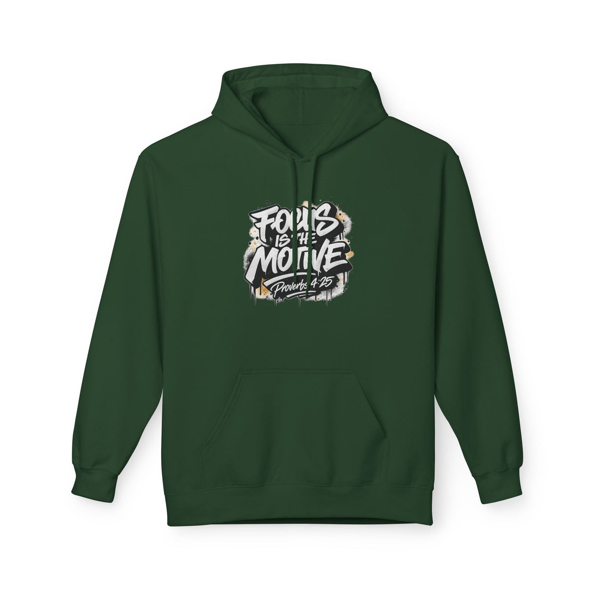 Focus Is The Motive - Graffiti Streetwear Pullover Hoodie