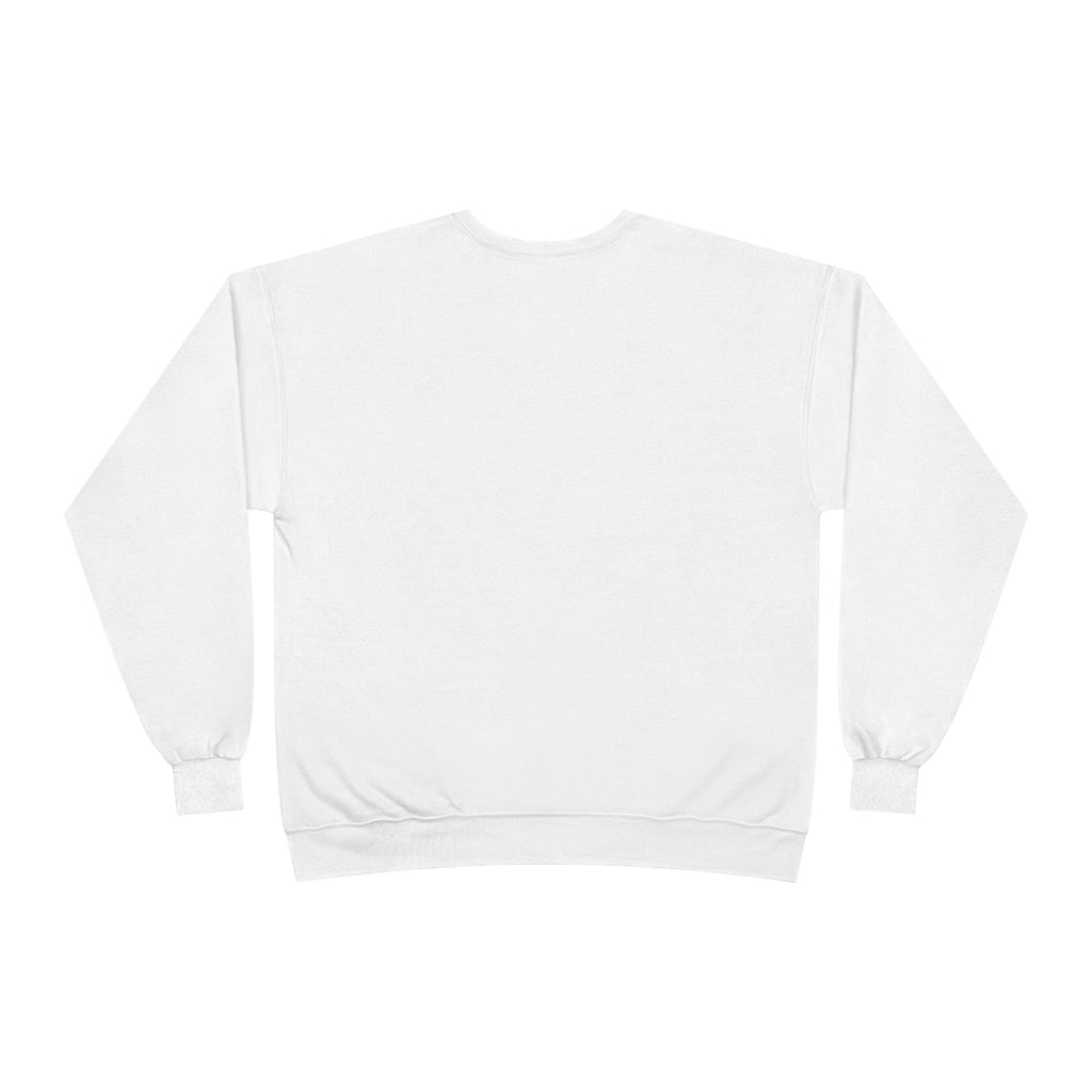 Jesus Crown Crewneck Sweatshirt — Gold Script Inspirational Pullover