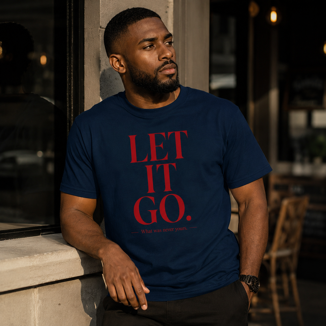 Let It Go Tee — Unisex | SEEN: Unmasked Collection
