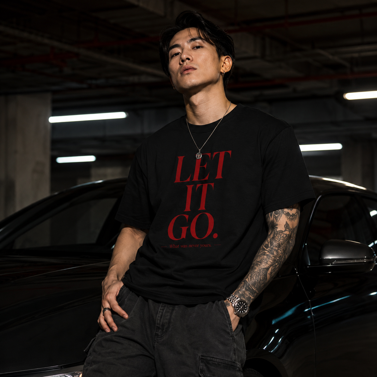 Let It Go Tee — Unisex | SEEN: Unmasked Collection