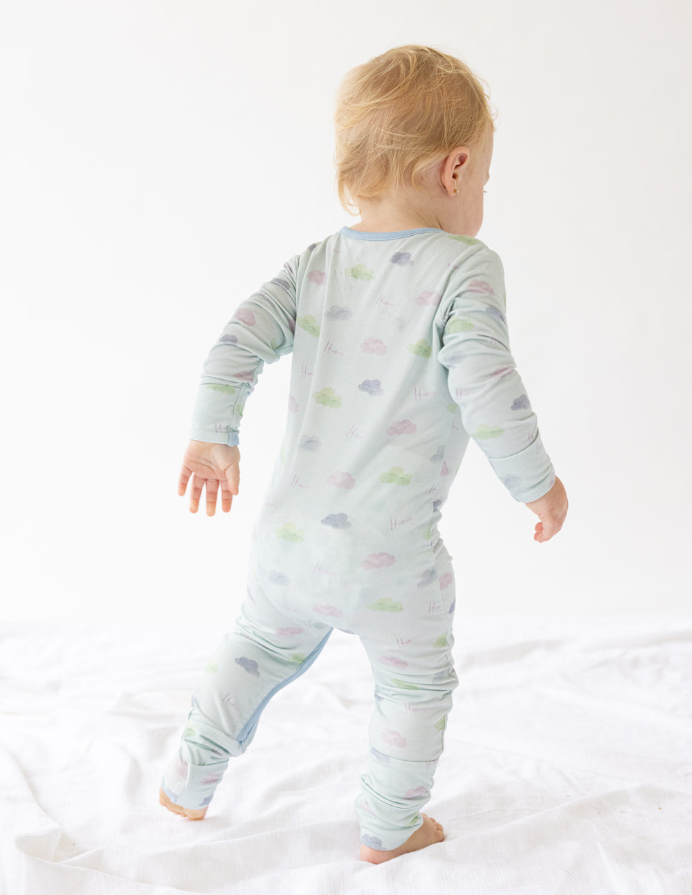 Heaven Bamboo Convertible Footed Onesie