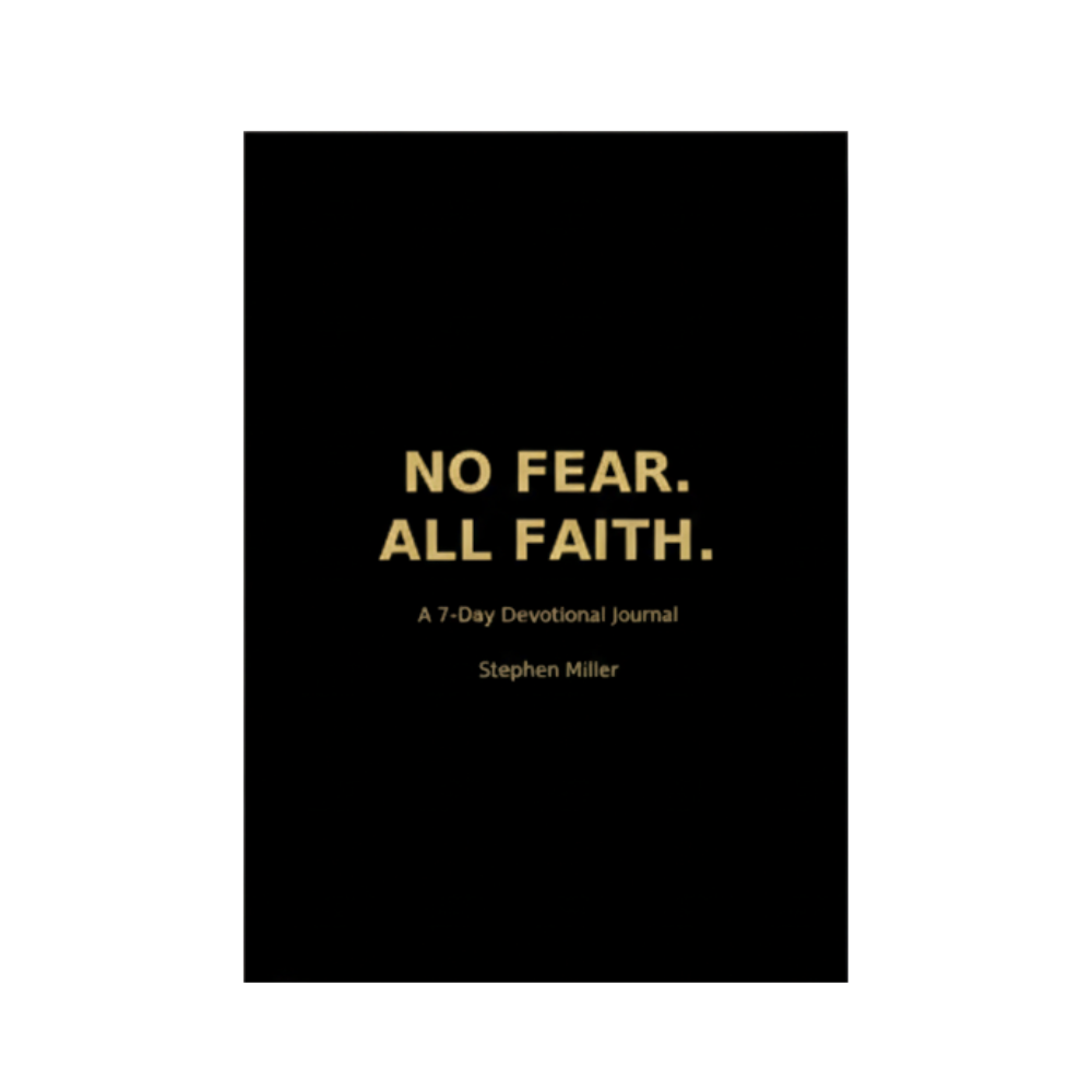 No Fear. All Faith. — 7-Day Devotional Journal
