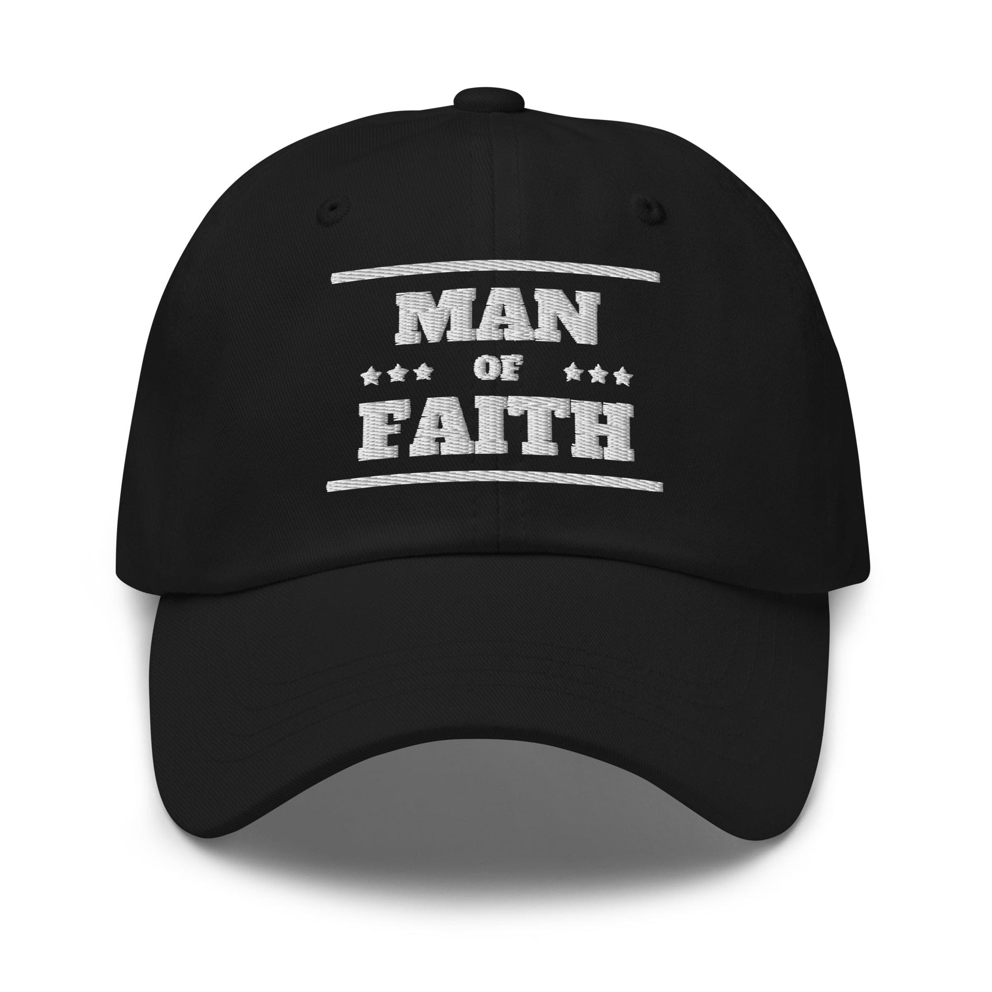 Embroidered Baseball Cap - Adjustable - Man of Faith