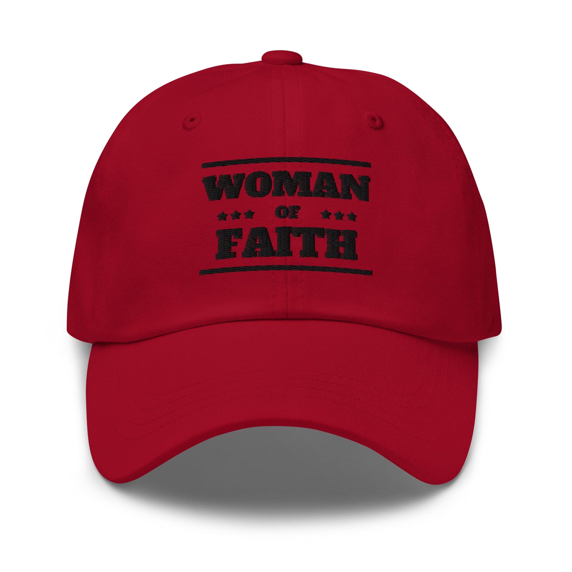 Embroidered Baseball Cap - Adjustable - Woman of Faith