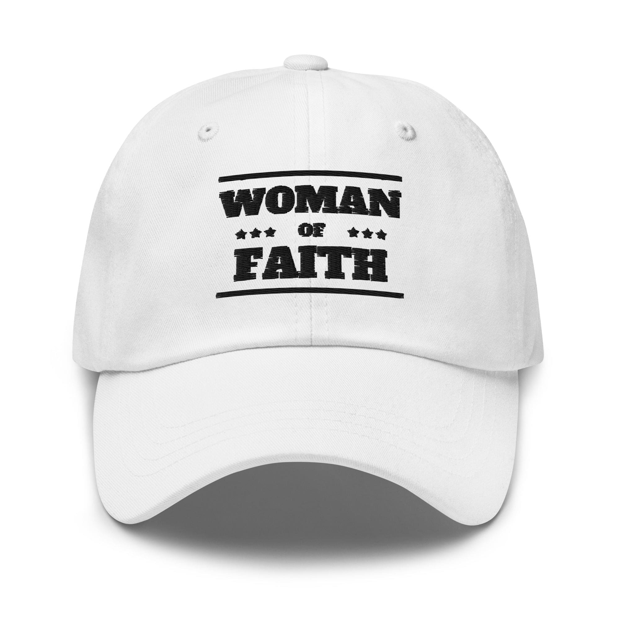 Embroidered Baseball Cap - Adjustable - Woman of Faith
