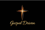 Gospel Driven Logo - Black Background