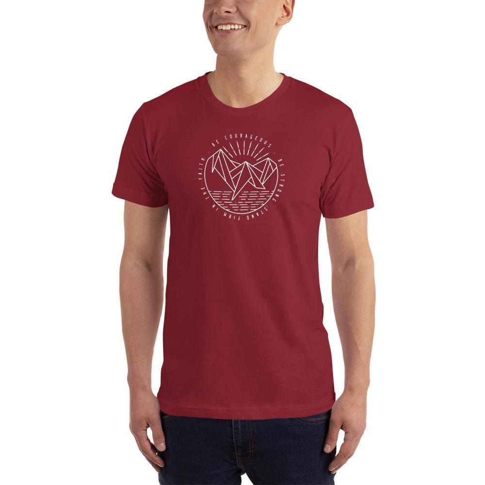 Be Courageous, Be Strong, Stand Firm — 1 Corinthians 16:13 Christian Apparel for Men