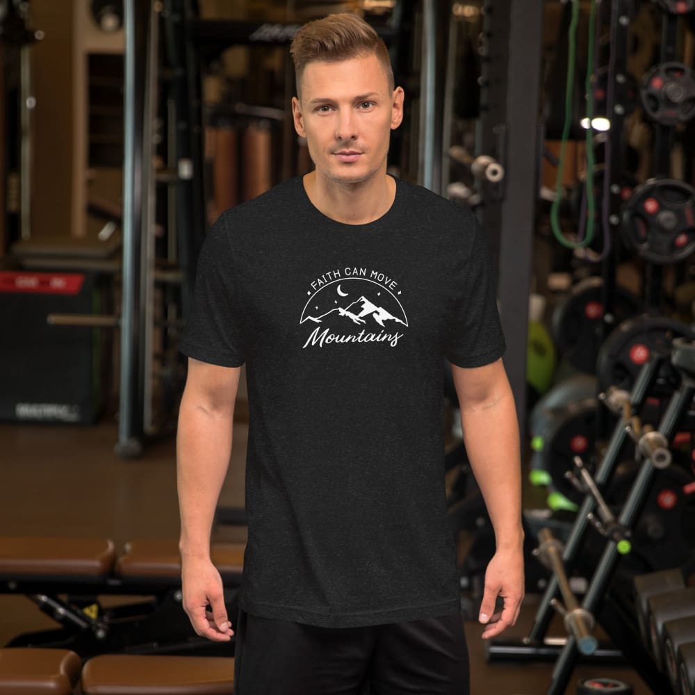 Faith Can Move Mountains Big & Tall Tee — Christian Apparel for Men