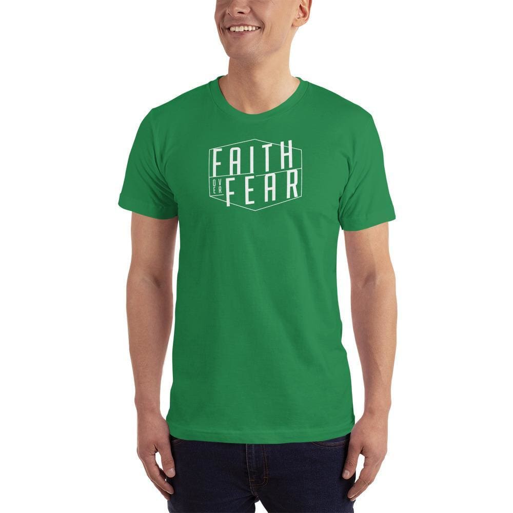 Faith Over Fear T-Shirt — Christian Apparel for Men | Faith Aesthetic Tee