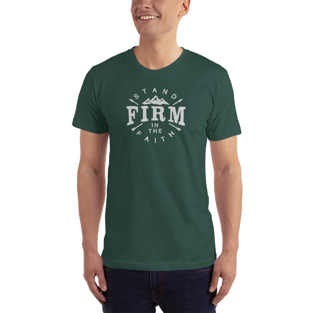 Stand Firm in the Faith Tee — Christian Apparel for Men | Faith Aesthetic