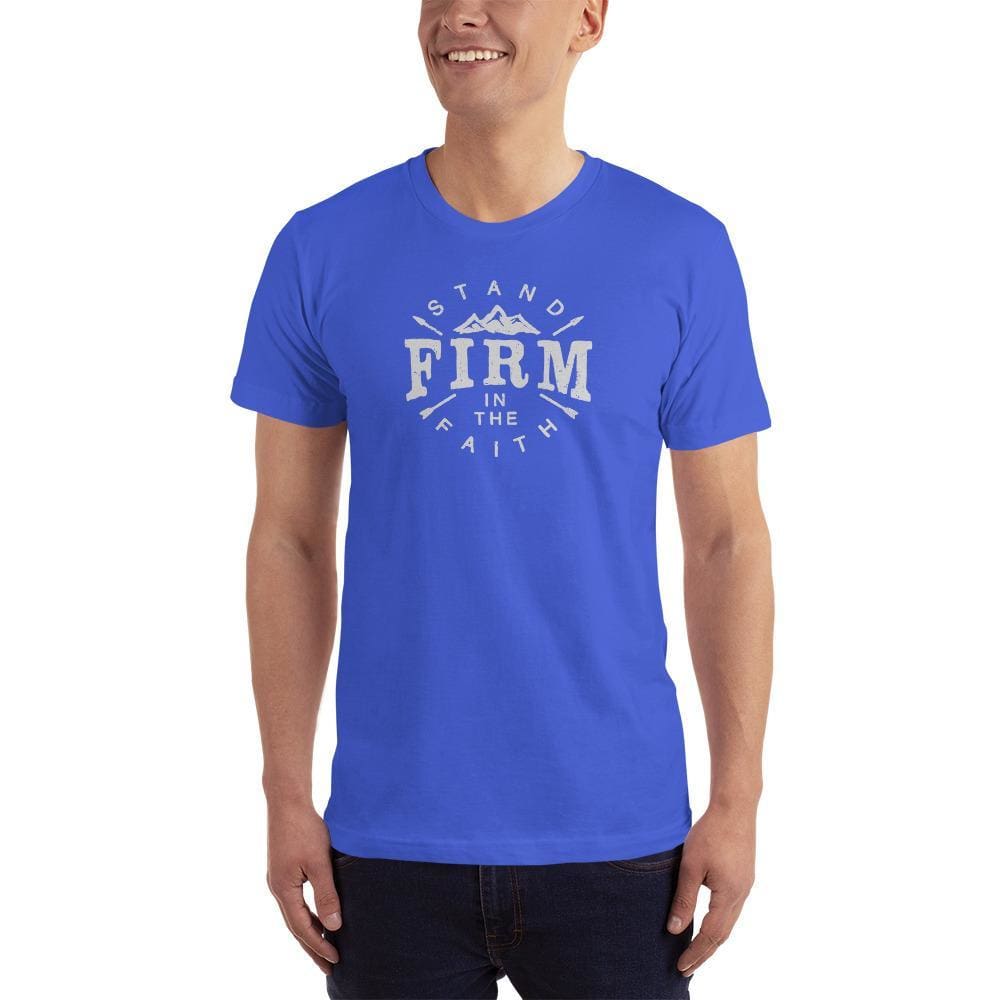 Stand Firm in the Faith Tee — Christian Apparel for Men | Faith Aesthetic